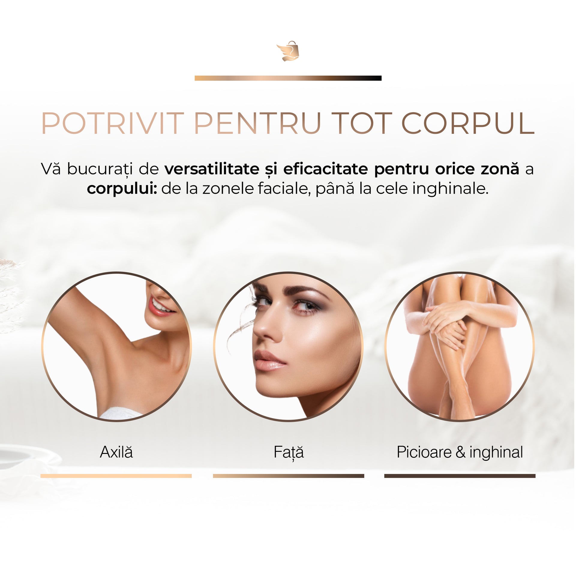 Epilator IPL Sellfluence ICE-COOL 4 in 1, epilare definitiva fara durere, 999.999 pulsatii, mod automat, pentru barbati, femei, indeparteaza parul permanent de pe corp, brate, picioare, axila, facial si inghinal, senzor piele
