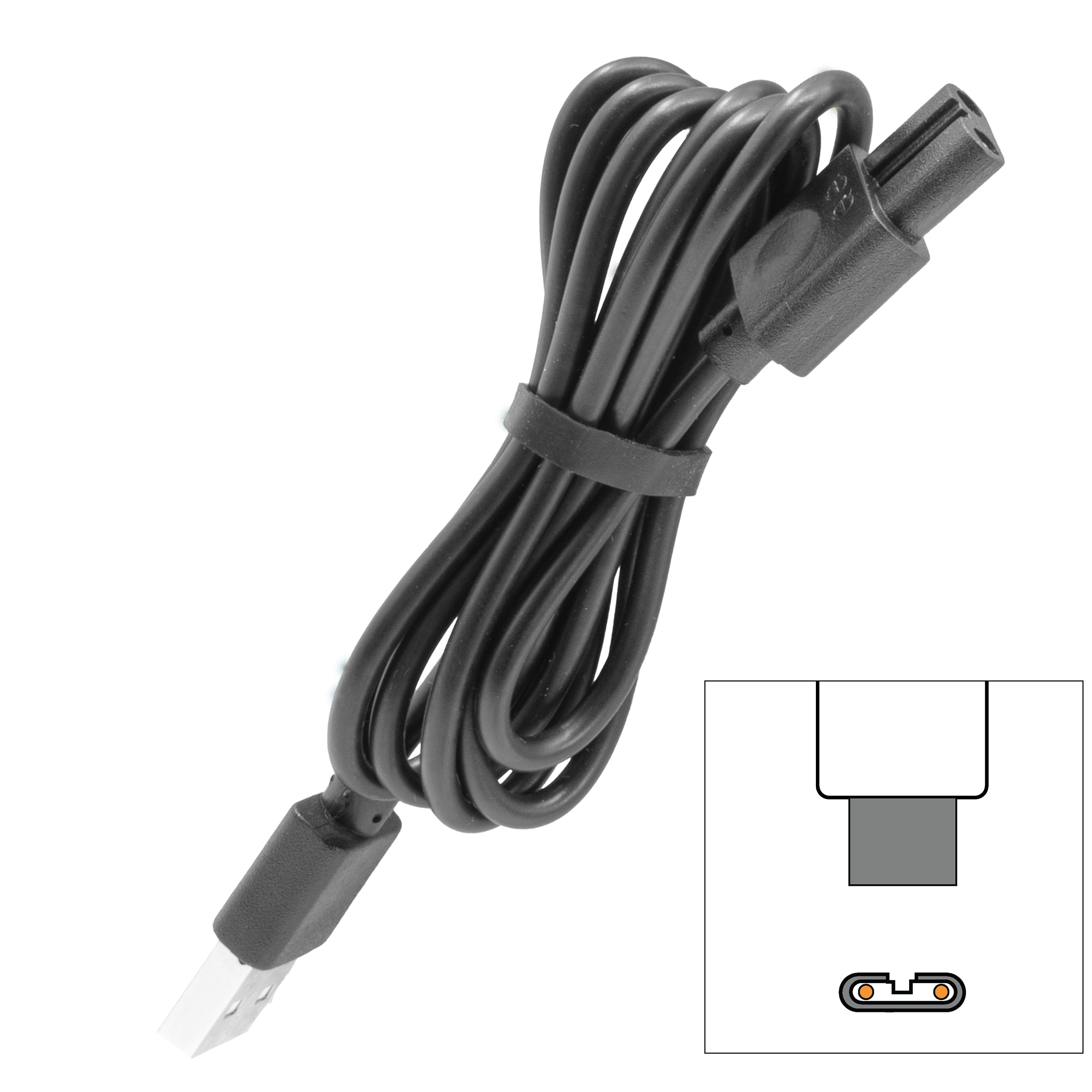 Trimmer 2.0 - Cablu de incarcare 2 pini