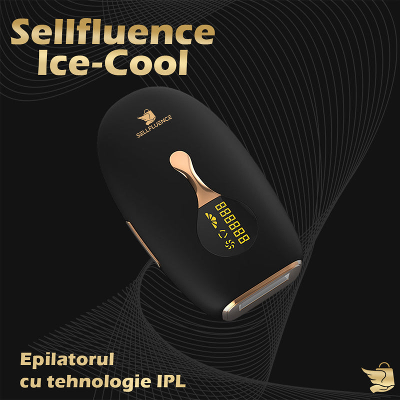 Epilator IPL Ice-Cool, negru