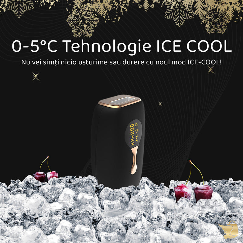 Epilator IPL Ice-Cool, negru